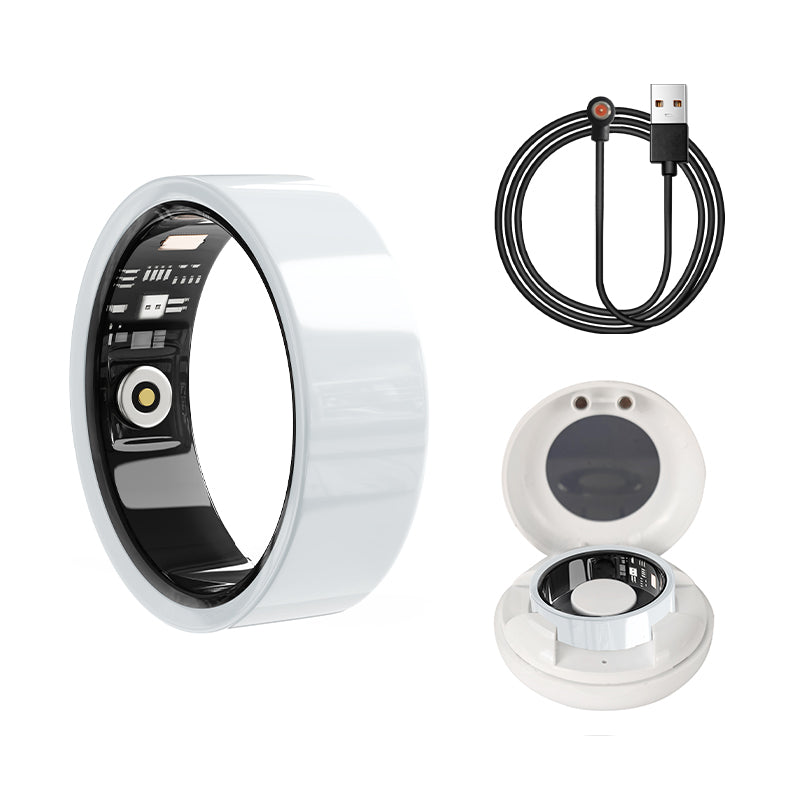 BKWAT BKC1 Ceramic Smart Ring with NFC, Health & Sleep Tracking