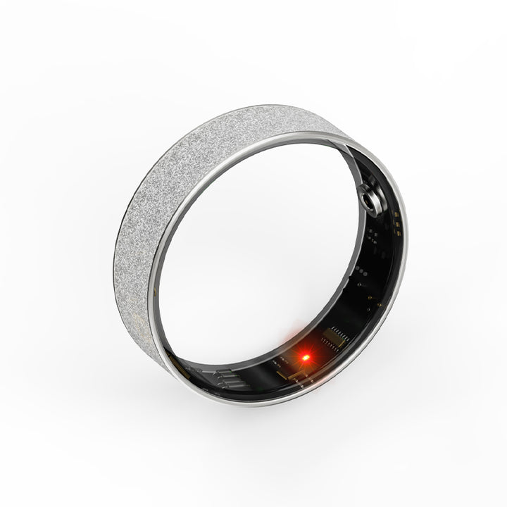 BKWAT premium frosted smart ring for women and men