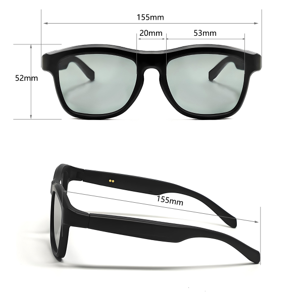 BK90 Smart Dimming and Color-Changing Smart Glasses