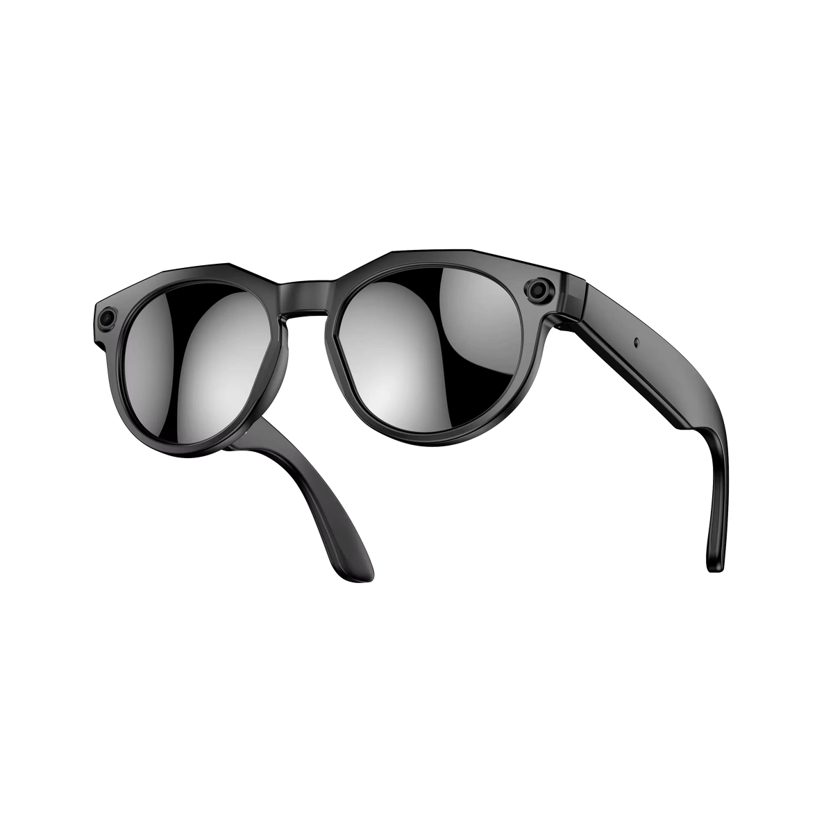 AI Smart Glasses 8MP HD Camera IPX-6 Waterproof Touch Control for Music Listening Translation Voice Meeting Recording