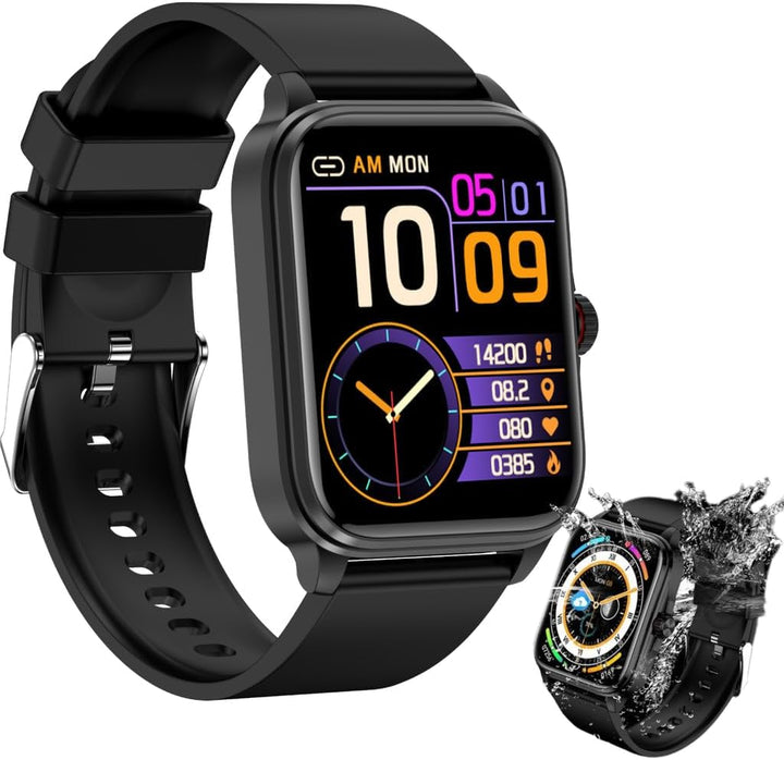 Smart Watch for Women/Men with Text and Call, Fitness Trackers 1.91" HD Screen Zinc Alloy Case, Blood Pressure Watch/Heart Rate Monitor/Sleep Tracker.