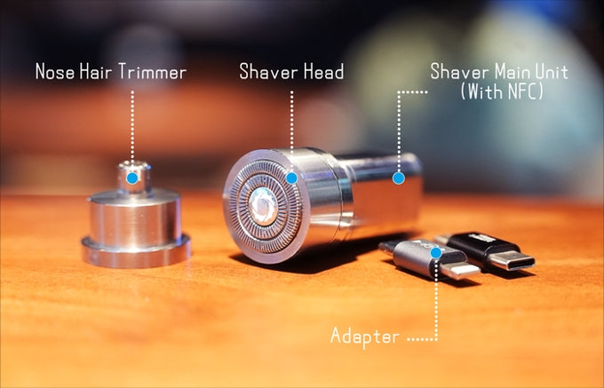 BKWAT 2025 Multi-functional Portable MINI Mobile Phone Shaver