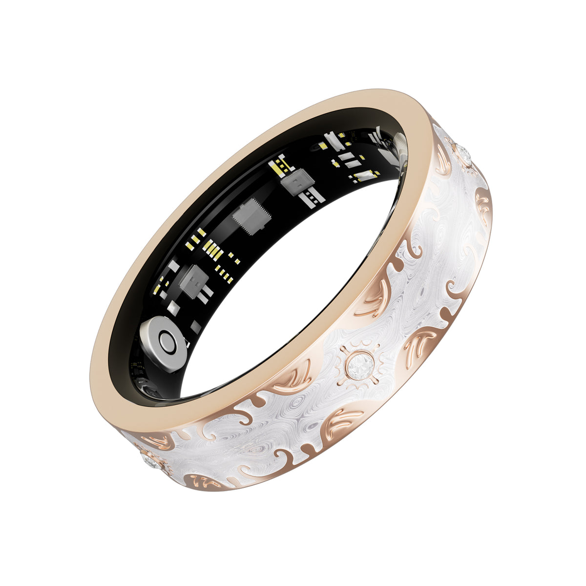 BKWAT BKD2 Jewelry-Inspired Smart Ring for Women with Health & Sleep Tracking