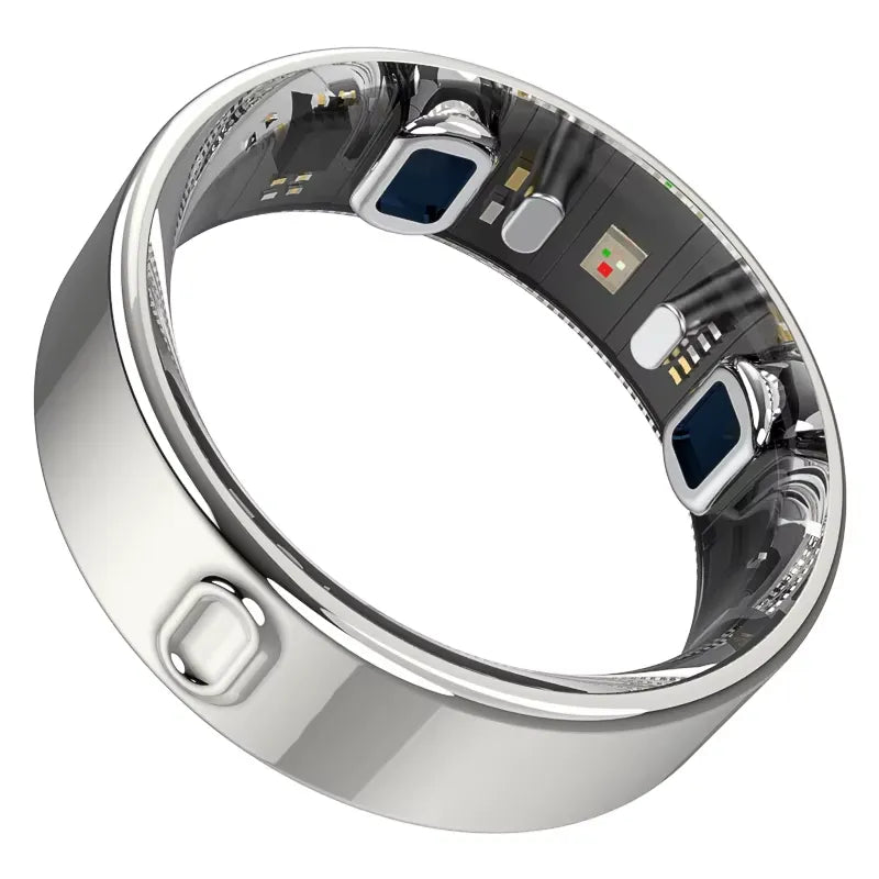 BKWAT V80 Titanium Smart Ring with ECG, EDA & HRV Tracking