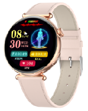 BKWAT ET491 Women's AMOLED Smartwatch with Bluetooth Calling