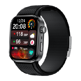 BKWAT S191 1.95-inch AMOLED Smartwatch with Bluetooth Calling