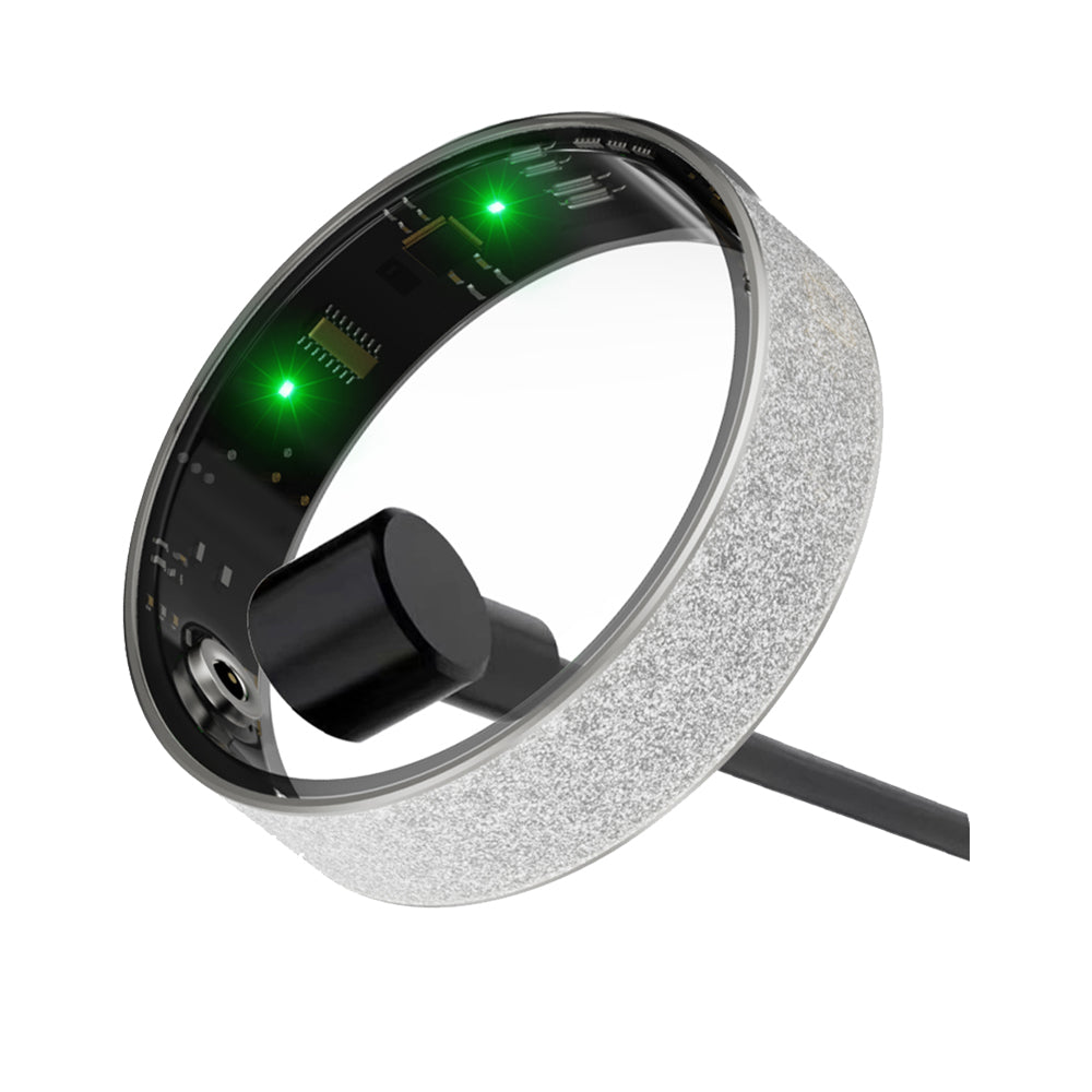 BKWAT premium frosted smart ring for women and men