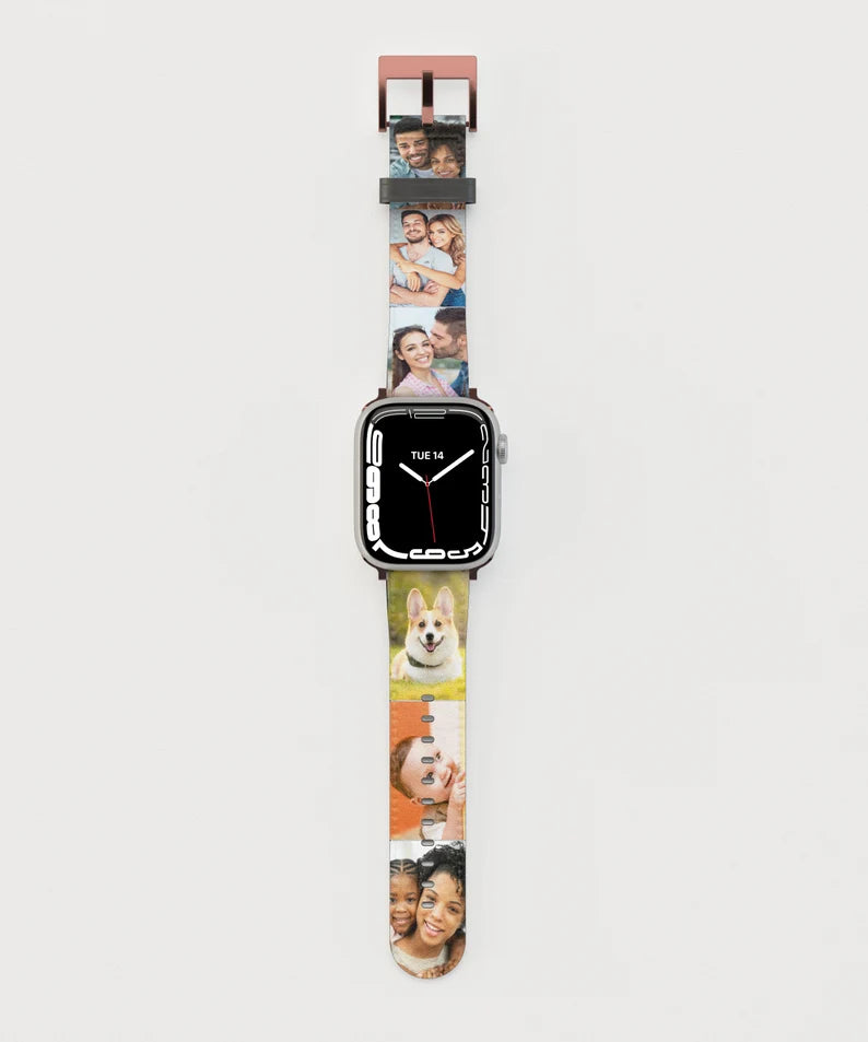 Personalized Apple Watch bands, Custom photo Apple Watch bands with photo