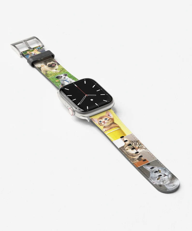 Personalized Apple Watch bands, Custom photo Apple Watch bands with photo