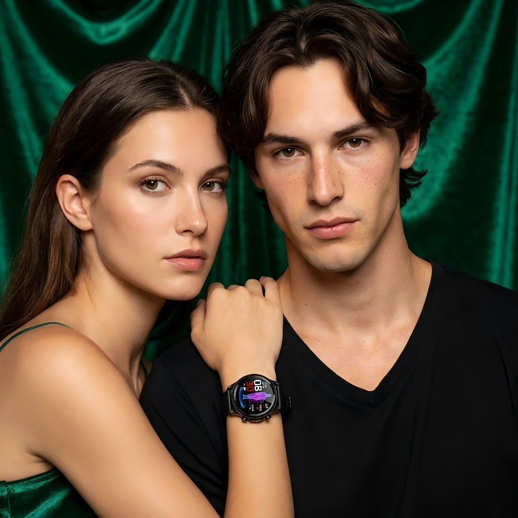 Geekran Smartwatch Glucose Monitor With ECG+PPG IP68 Waterproof