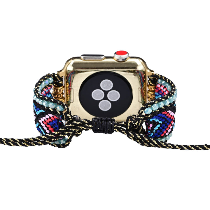 Boho style nylon woven watch strap