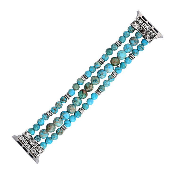 Turquoise beaded Strap for Apple Watch