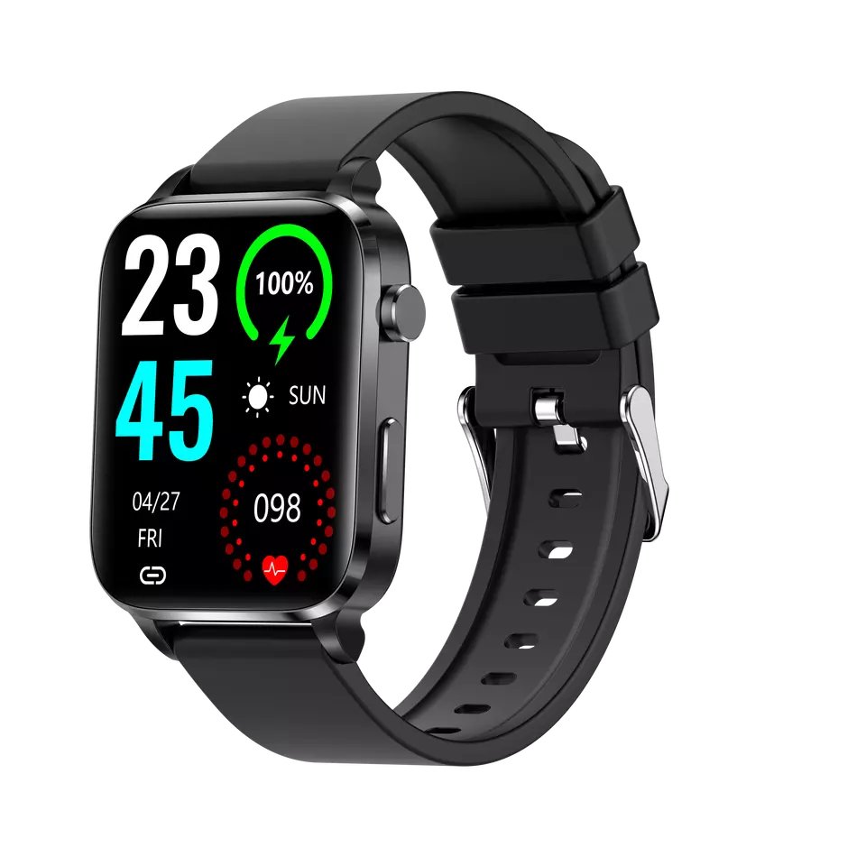 Smart watch with cardiac glucose high end smart health watch and ECG body temperature monitoring