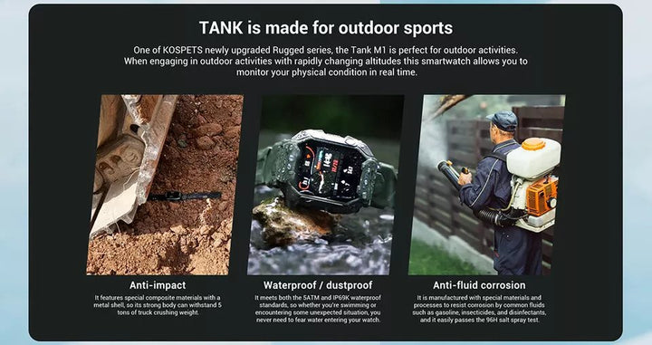 Titan smartwatch professional men outdoor sports waterproof function