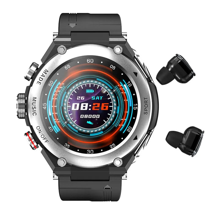 BK92 pro smartwatch with earbunds 2 in 1 BT calling